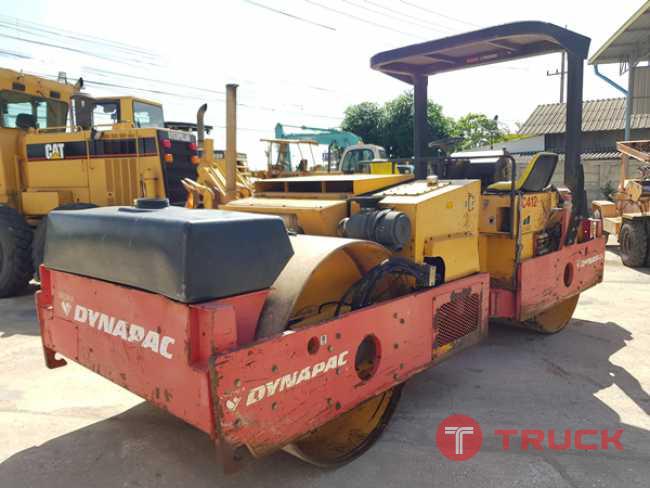 ขายรถบดอัดสั่นสะเทือน 10 ตัน DYNAPAC CC412 นำเข้าจากประเทศอเมริกา สภาพสวย ไม่เคยใช้งานในไทย
