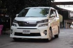 ขสยรถ สถาพนางฟ้า toyota vellfire 2.4 ปี 2013 ประตูสไลด์ไฟฟ้า 2 ข้าง