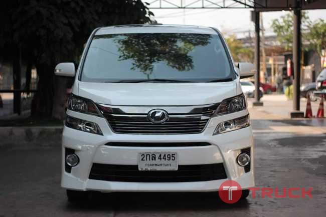 ขสยรถ สถาพนางฟ้า toyota vellfire 2.4 ปี 2013 ประตูสไลด์ไฟฟ้า 2 ข้าง
