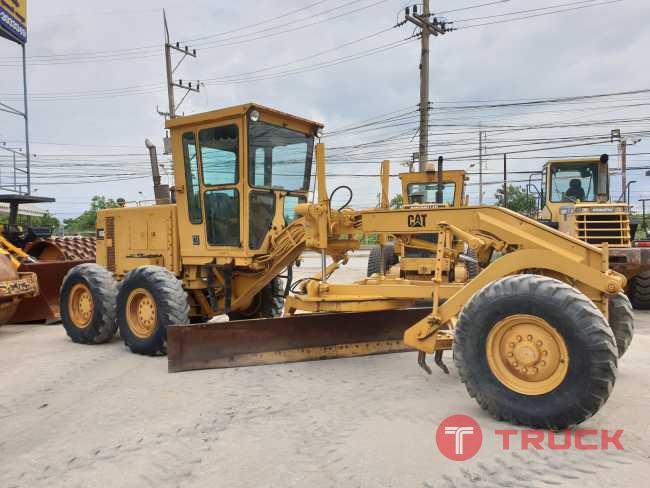 มาใหม่ล่าสุด ขายรถเกรด Caterpillar 140G นำเข้าจาก USA แท้ 1000เปอร์เซ็นต์ Serial 72V11xxx สภาพสวย พร้อม Sacarifier ไม่เคยใช้งานในไทย