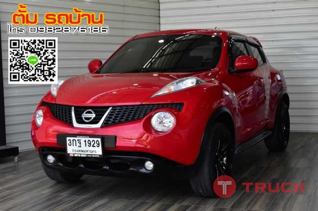 Nissan Juke 1.6 V SUV AT ปี2014 สีแดง
