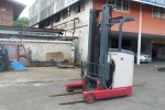 ขาย รถยก (โฟล์คลิฟท์) นิชิยู รุ่น FBRMW15-75B-570M รถยกไฟฟ้ายืนขับ ขนาด 1.5 ตัน เสาสูง 5.7 เมตร สภาพสวยเดิมๆ รถนำเข้าจากญี่ปุ่น