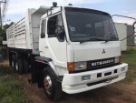 MITSUBISHI 195แรง เกียร์10สปีด ฟรีแบตเตอรี่ใหม่2ลูก เช็กระบบเบรก ไฟ เกียร์ คลัส ระบบดั้ม พร้อมใช้งาน