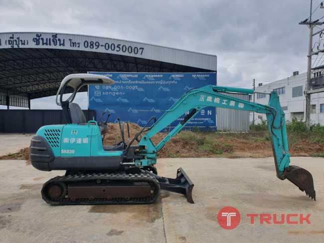 Kobelco SK030 รถตักล้อยาง จากญี่ปุ่น โทร 086-0044333 065-8844400 089-0080077 089-0050007 www.nmc99.com
