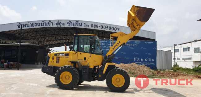 Komatsu WA100-6 รถตักล้อยาง จากญี่ปุ่น โทร 086-0044333 065-8844400 089-0080077 089-0050007 www.nmc99.com