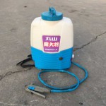 ถังพ่นปุ๋ยน้ำ ระบบแบตเตอรี่ ปั๊มไฟฟ้า 12V. (((ไม่มีแบต)))