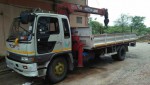 ขาย6ล้อเครนHINO FF3H195แรง เครน5ตัน4ปอก ขาเหลี่ยม รถยาว6.50แชชซีสวยทะเบียนครบ