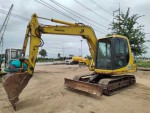 รถขุด Komatsu PC60-7 เครื่องยนต์ 4D95L เครื่องช่วงล่าง สภาพสวยเดิม จากญี่ปุ่น มือ2นำเข้าแท้ 100 ไม่เคยใช้งานในไทย