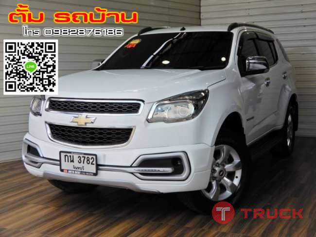 CHEVROLET TRAILBLAZER 2.8LTZ 4WD NAVI AT ปี2013 สีขาว