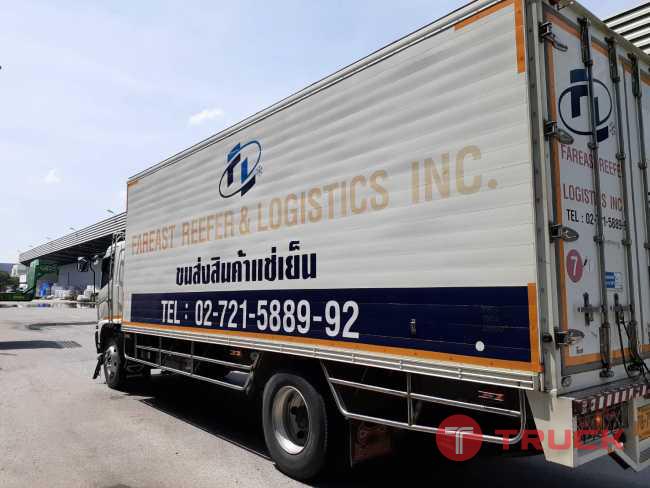 รถ 6 ล้อใหญ่ ตู้แช่เย็น FG8JPLA ปี 53 สภาพดี รถ 6 ล้อใหญ่ ตู้แช่เย็น FG8JPLA ปี 53 สภาพดี