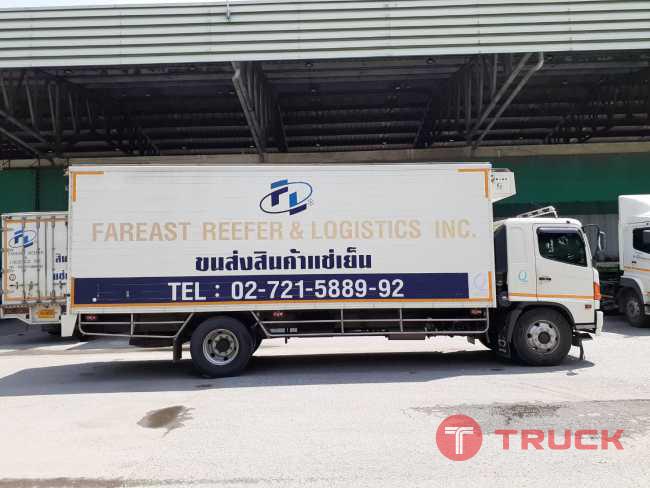 รถ 6 ล้อใหญ่ ตู้แช่เย็น FG8JPLA ปี 53 สภาพดี รถ 6 ล้อใหญ่ ตู้แช่เย็น FG8JPLA ปี 53 สภาพดี