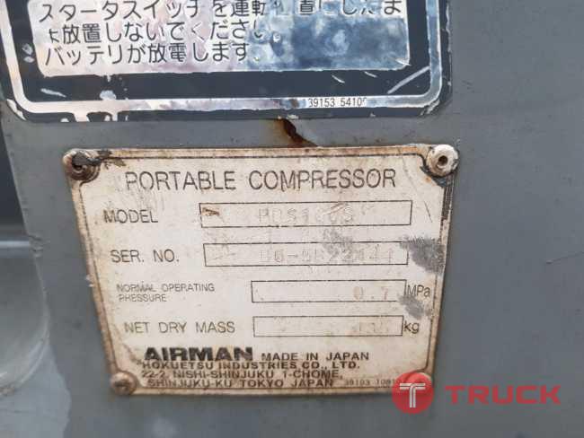 ปั้มลม AIRMAN เก่าญี่ปุ่น PDS100S รุ่นใหม่ สภาพสวยๆ ใช้น้อย 2440ชม. ปั้มลม AIRMAN เก่าญี่ปุ่น PDS100S รุ่นใหม่ สภาพสวยๆ ใช้น้อย 2440ชม.