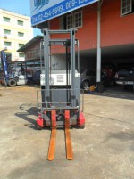 ขาย รถยก (โฟล์คลิฟท์) นิชิยู รุ่น FBRM15-75-350 รถยกไฟฟ้ายืนขับ ขนาด 1.5 ตัน เสาสูง 3.5 เมตร รถสภาพสวยมาก แบตสภาพดี รถนำเข้าจากญี่ปุ่น ชั่วโมงการใช้งานน้อย