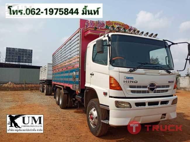 สิบล้อHino mega344แรง ปี53 2เพลา สนใจโทร062-1975844มิ้นท์