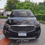 Kia Grand carnival 2.2 EX wagon ATไมล์แท้ ปีใหม่ สภาพสวย ปี 2018 สีดำ