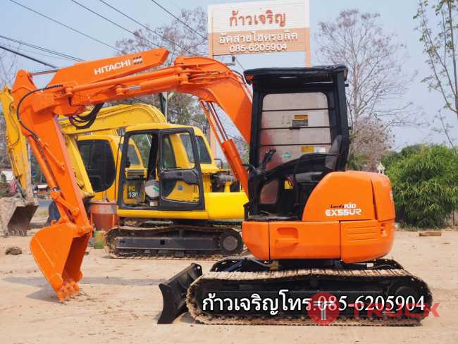 ็HITACHI EX55UR-2 พร้อมใช้งาน เอกสารแจ้งจำหน่าย